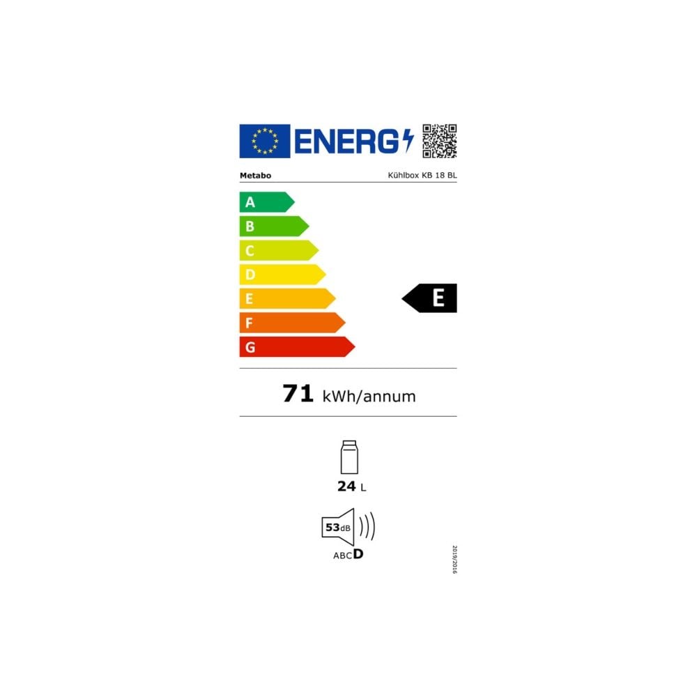 Metabo KB18BL 18V Cool Box with Heating Function Bare Unit
