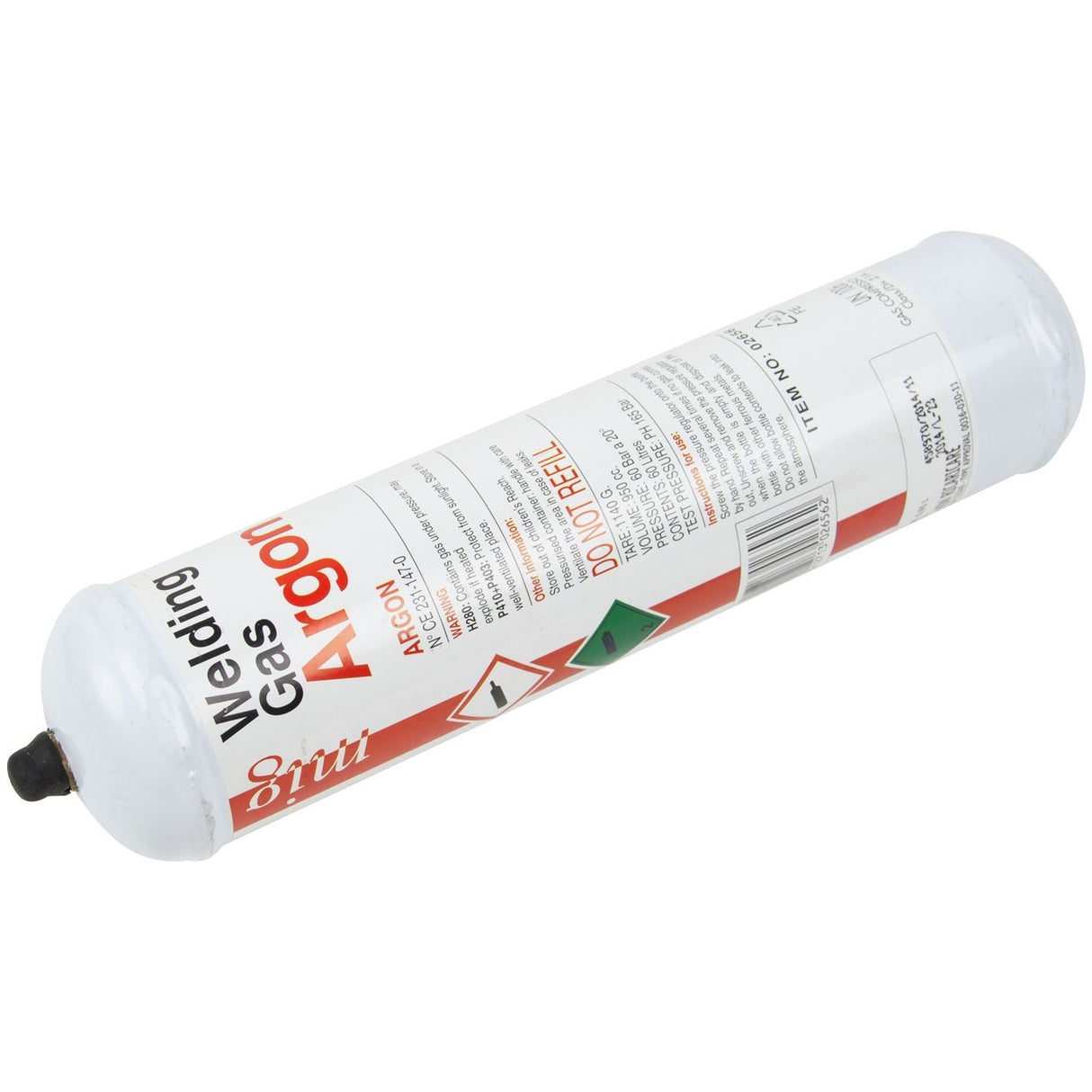 SIP 390g Argon Disposable Gas Bottle - 02656