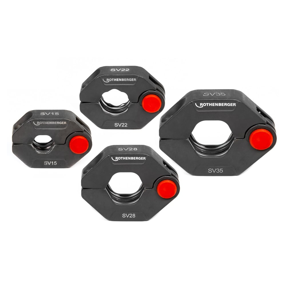 Rothenberger Press Rings - SV Profile - Size Options - 15, 22, 28 or 35mm