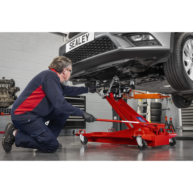 Sealey 1000E Premier Floor Transmission Jack 1 Tonne - additional view 9