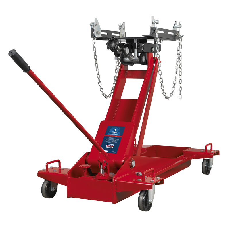 Sealey 1000E Premier Floor Transmission Jack 1 Tonne