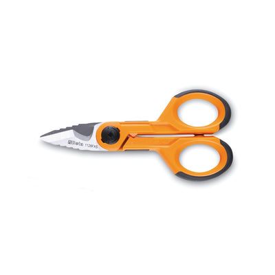Beta Electrician's Scissors With Countersink And Cable Cutter 50 Mm² - 1128FXS