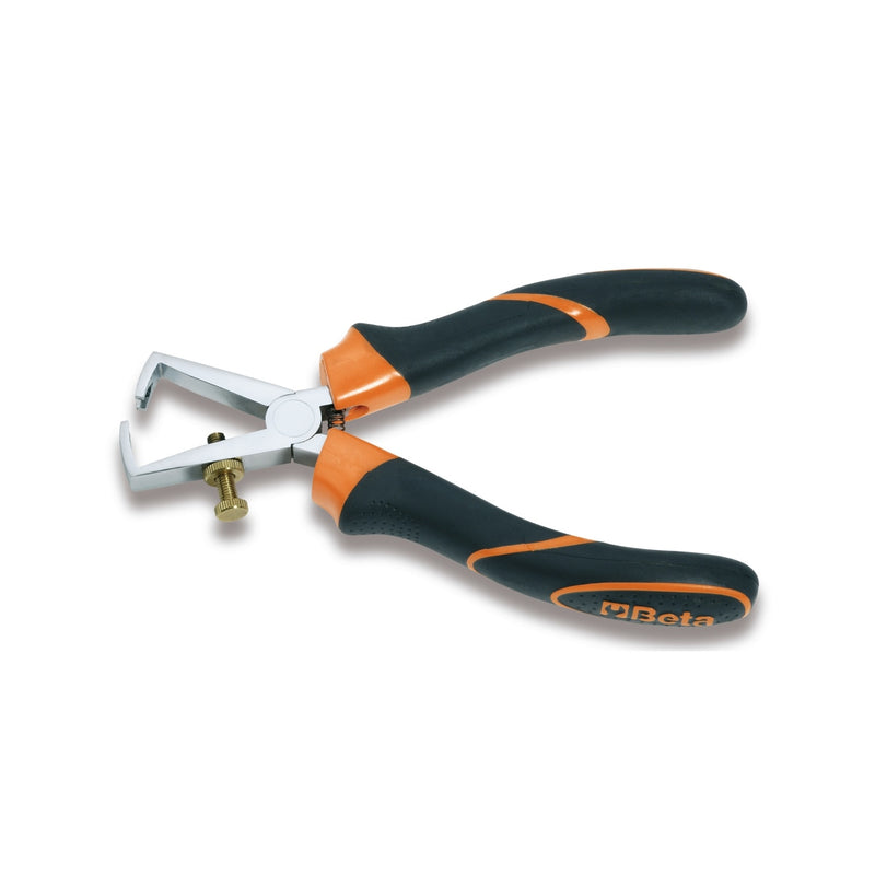 Beta Wire Stripping Pliers 160 Mm With Bi-Material Handles - 1142BM - 1142BM 160
