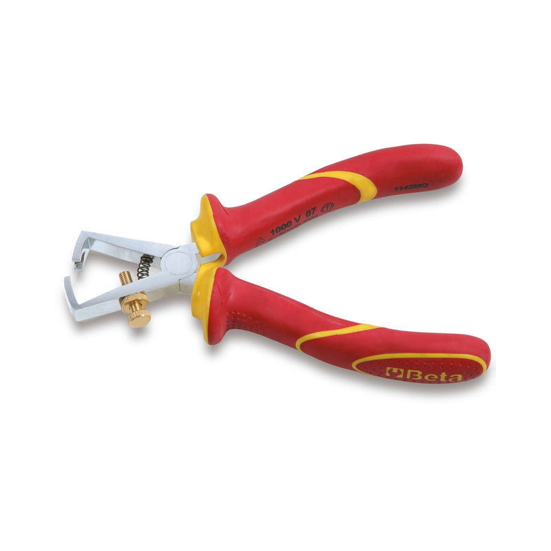 Beta Insulated 1000V Wire Stripping Pliers 160 Mm - 1142MQ - 1142MQ 160