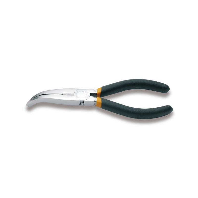 Beta Extra Long Bent Flat Knurled Nose Pliers - 1164 160
