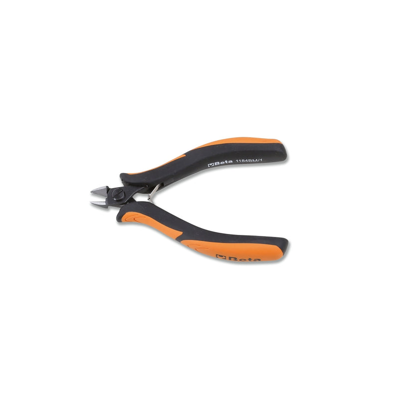 Beta Diagonal Flush Cutting Nippers With Rounded Tips And Bi-Material Handles 130 Mm - 1184BM - 1184BM /2