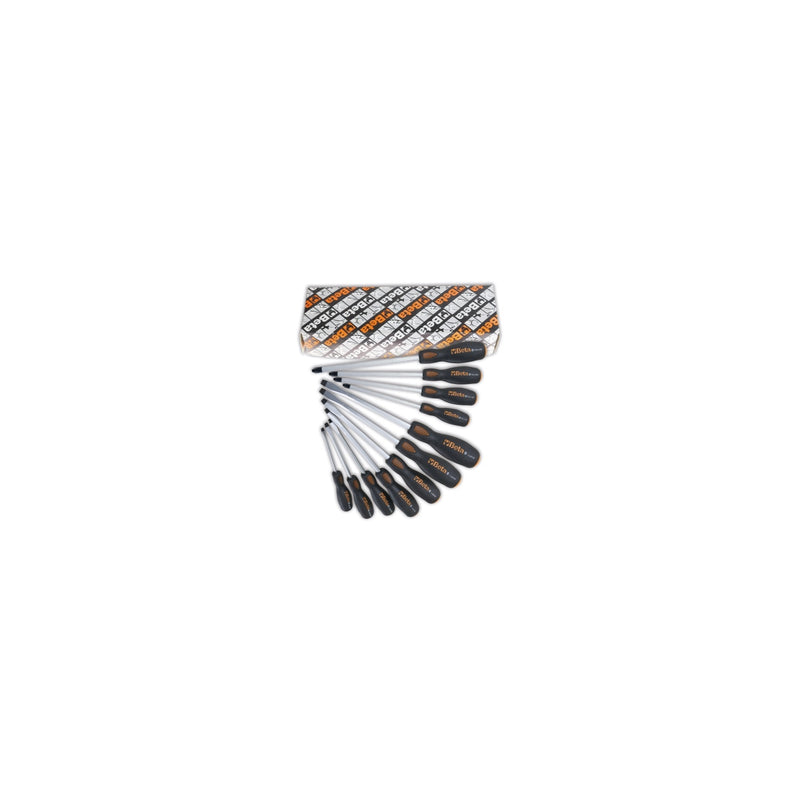 Beta 11-Piece Screwdriver Set With Steel Heads - 1242 - 1243/S11
