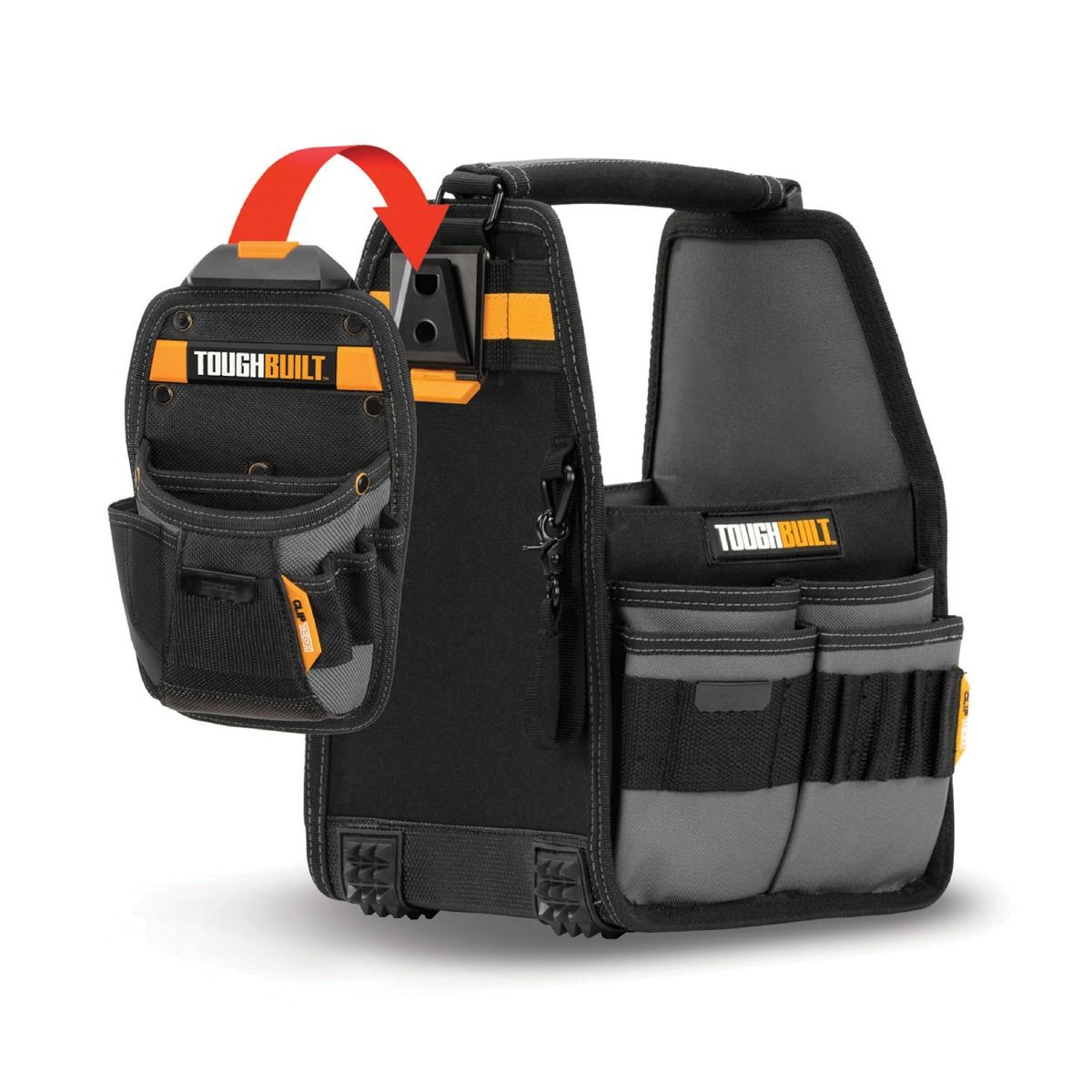 Toughbuilt Tote & Universal Pouch Combo - TB-CT-180-8