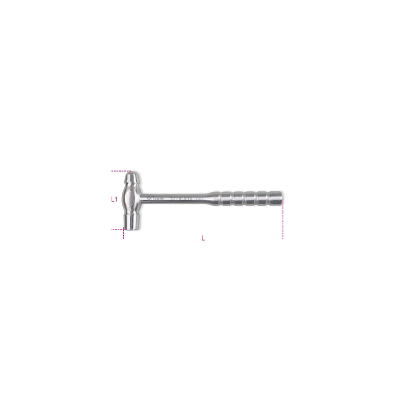 Betainox Stainless Steel Ball Pein Hammer 340 G - 1377INOX - 1377INOX 340