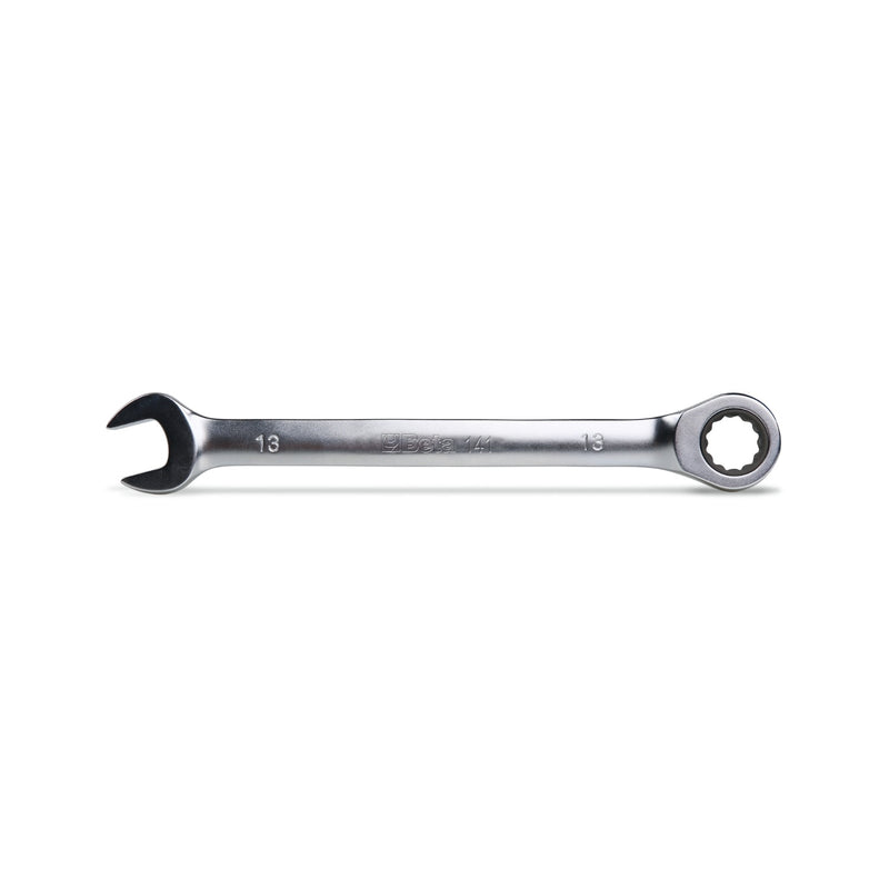 Beta 8 Mm Ratcheting Combination Wrench With Open And Offset Ring Ends - 141 - 141 8