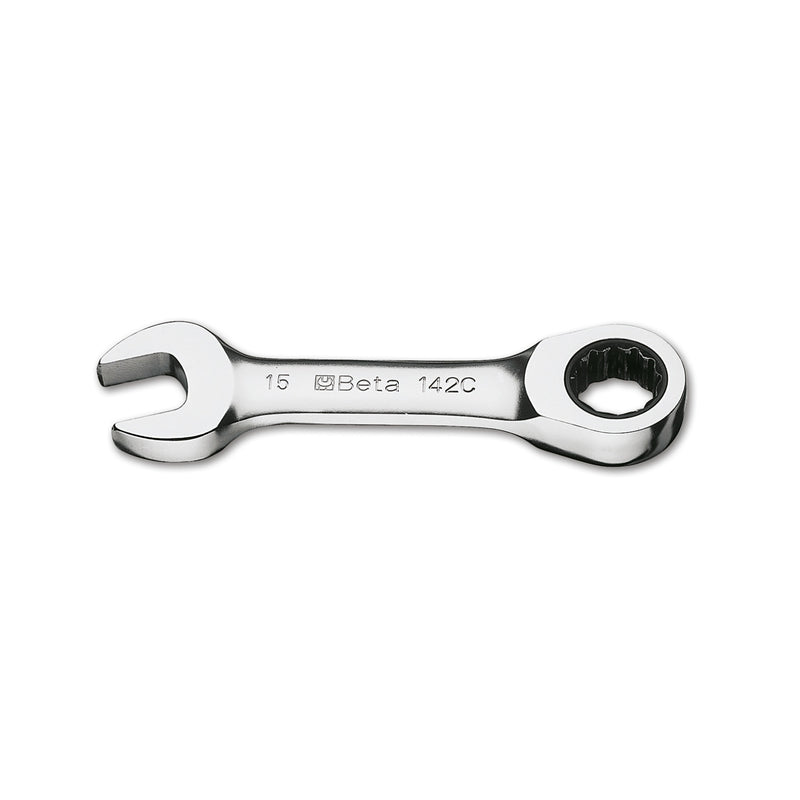 Beta Straight Short Series Ratcheting Combination Wrench 8 Mm - 142C - 142C 8
