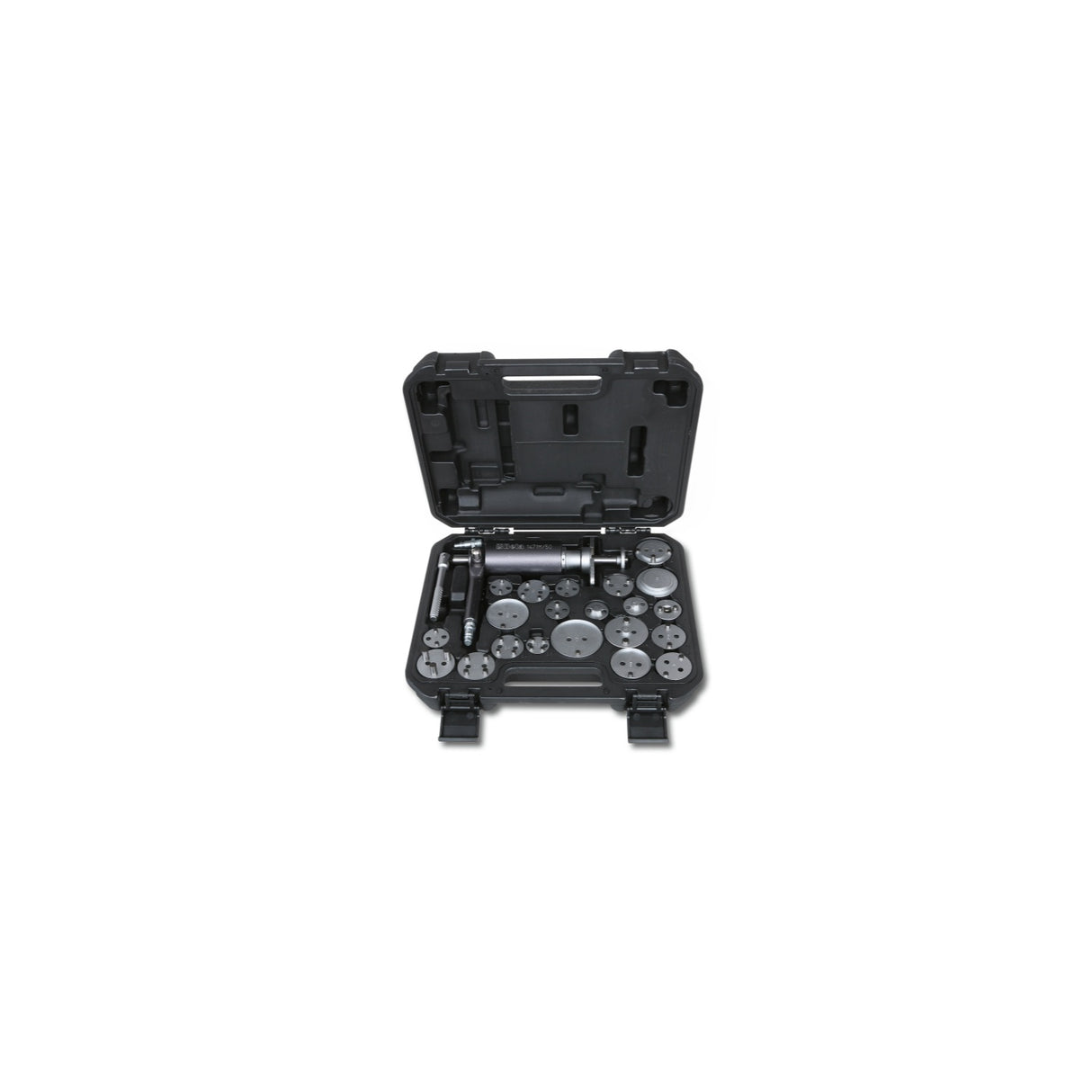 Beta Pneumatic tool for pushing back and rotating right and left disc brake pistons with accessories in plastic case - 1471M/C22