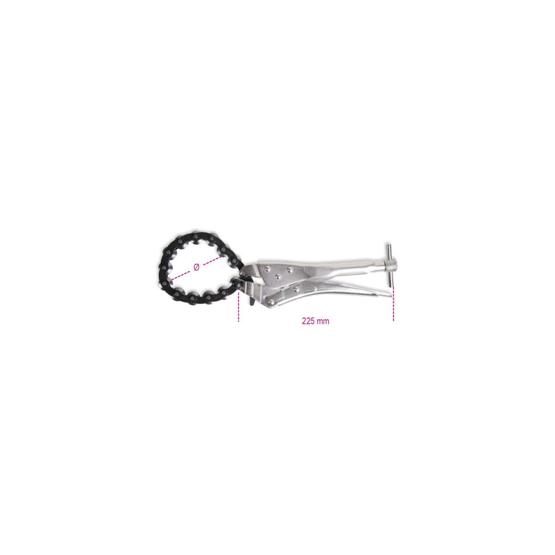 Beta Adjustable Self-Locking Pliers For Exhaust Pipe Cutting 19–75 Mm - 1476