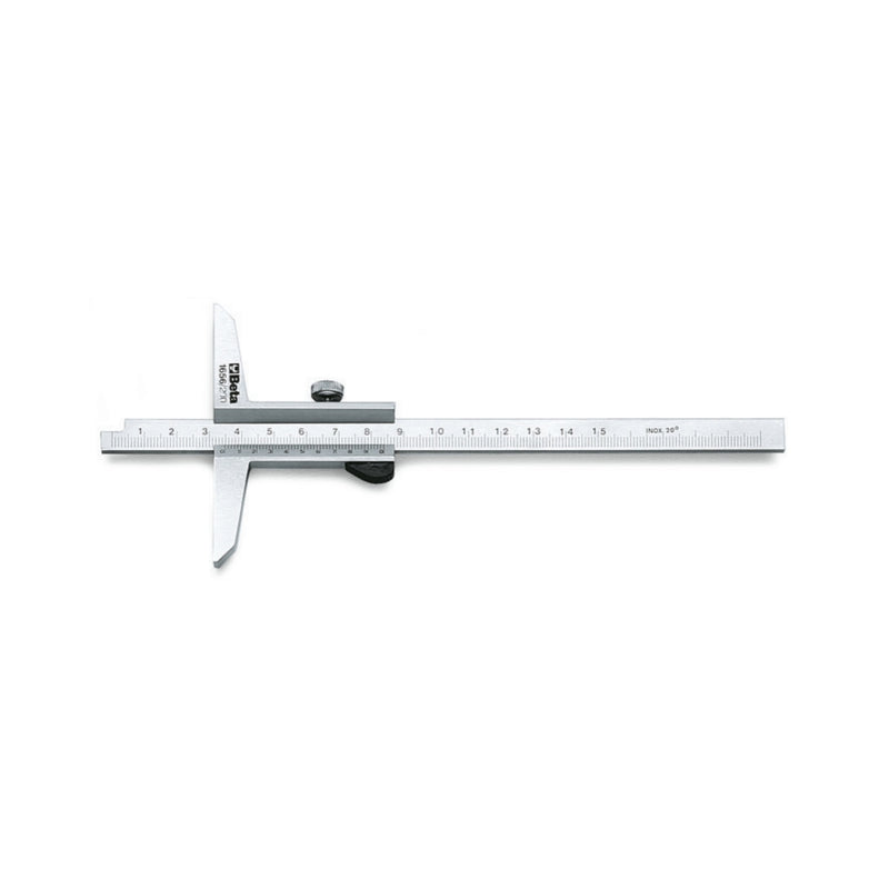 Beta Depth Gauge 200 Mm, 0.02 Mm Reading - 1656 - 1656 200