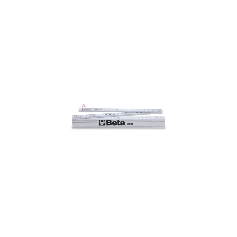 Beta Fibreglass Folding Ruler 2 M Precision Class Iii - 1690F - 1690F/2