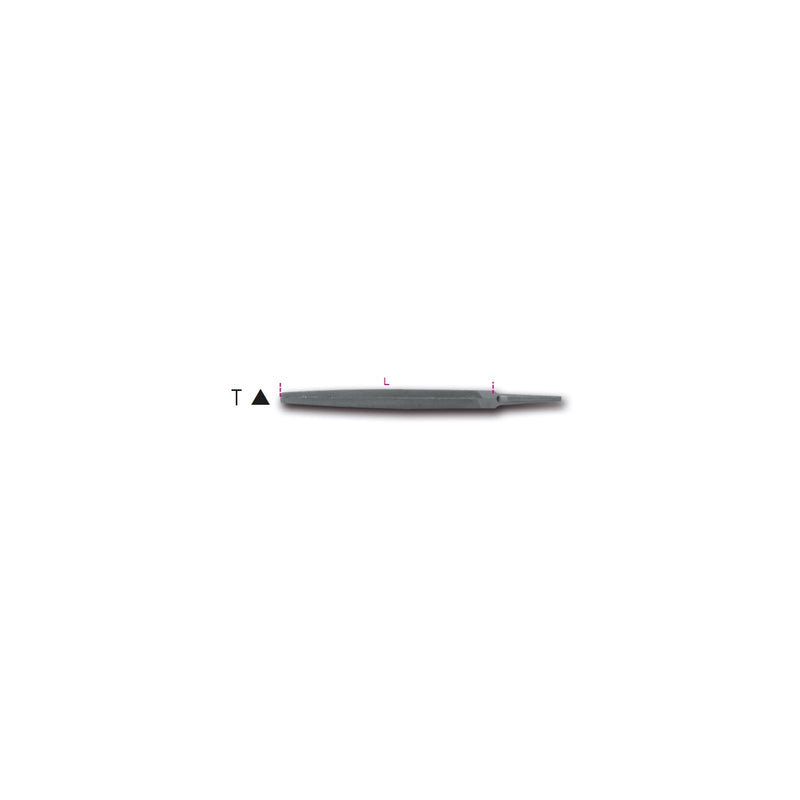 Beta Rough Triangular File 150 Mm Without Handle - 1718D...T - 1718D6/T