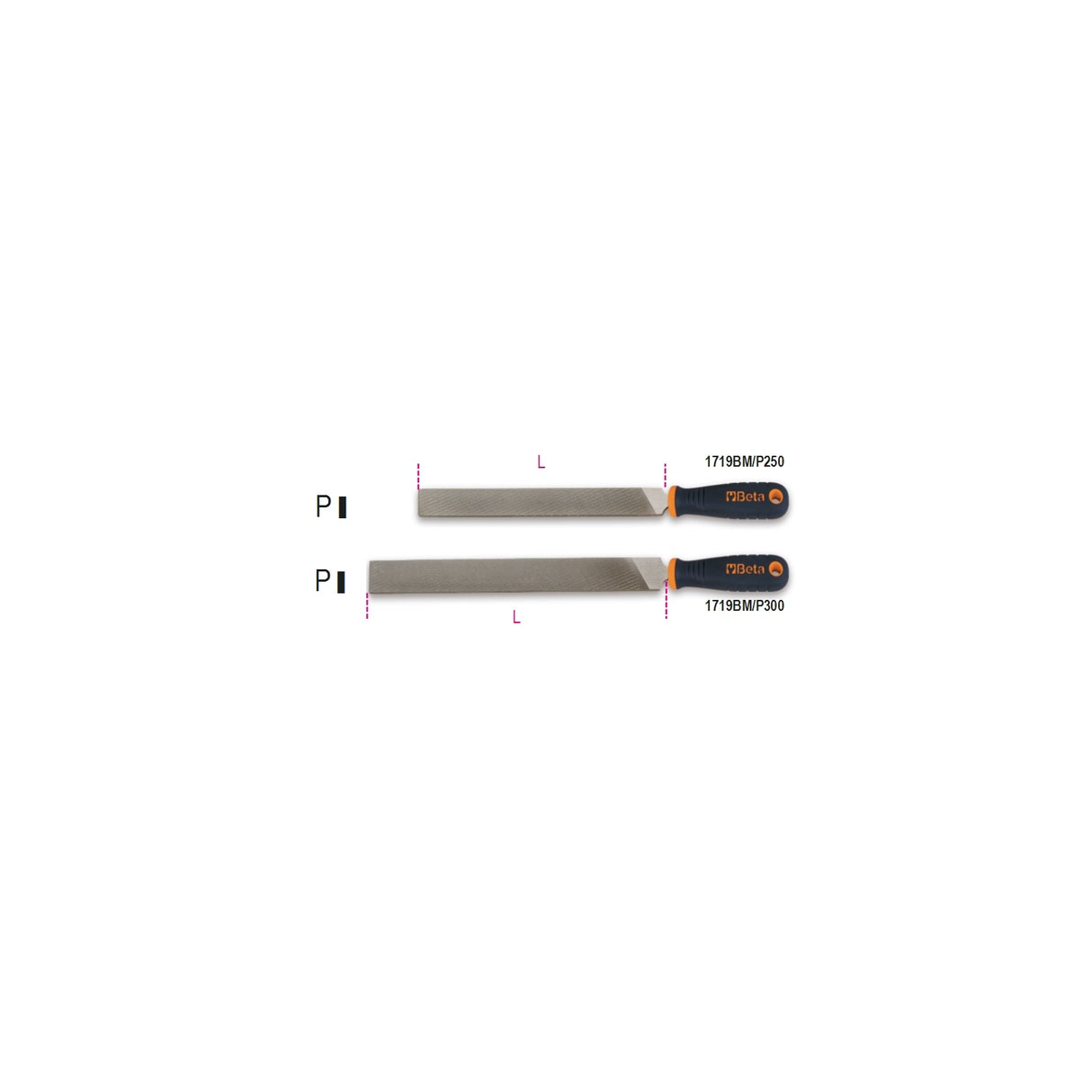 Beta Universal Cut Flat File - 1719BMB/P 250