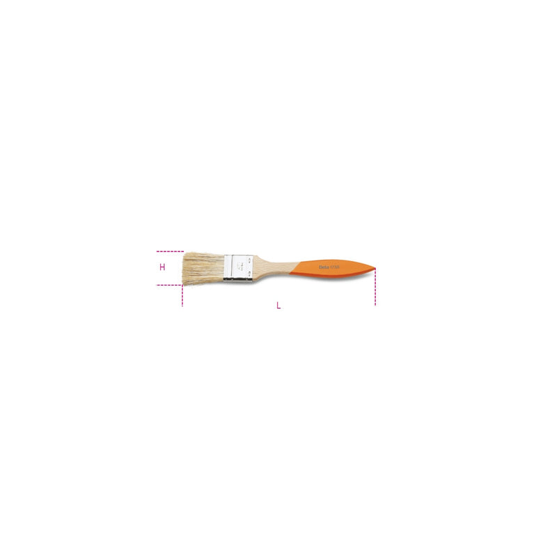 Beta Bristle Brush 210 Mm - 1738