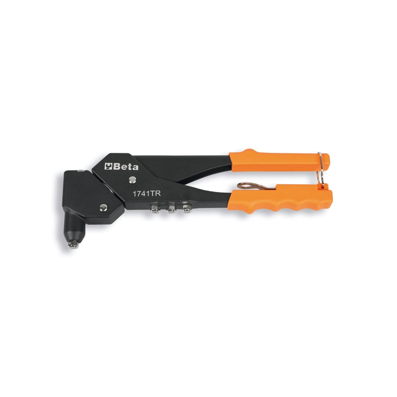 Beta Riveting Pliers With Rotating Head And 4 Interchangeable Nozzles - 1741TR