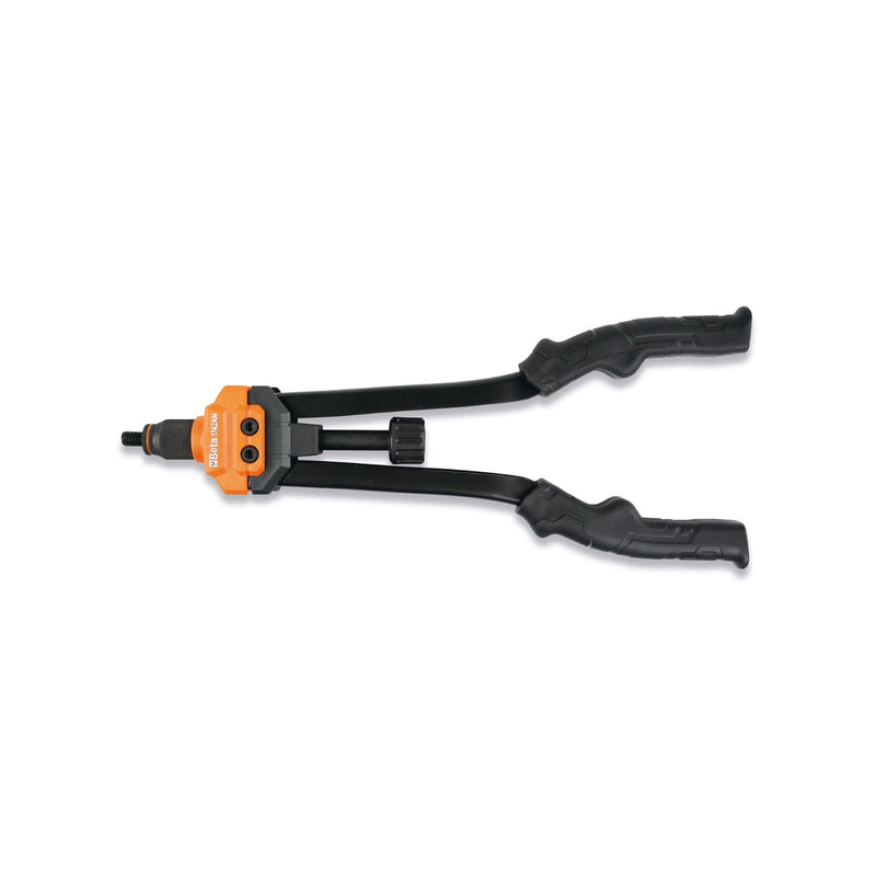 Beta Heavy-Duty Threaded Insert Riveting Pliers With 7 Interchangeable Nozzles - 1742AN