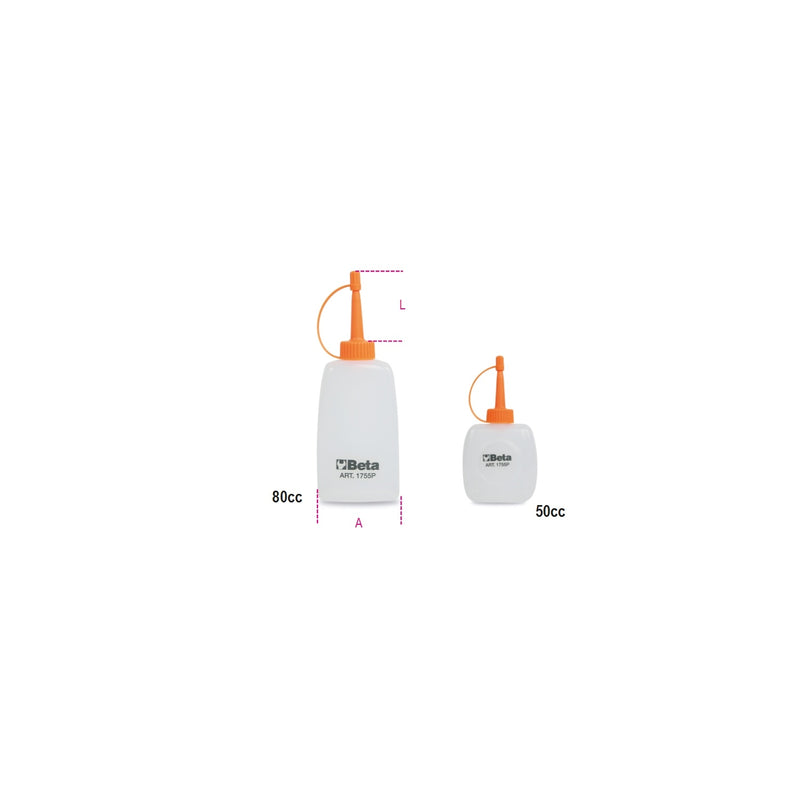 Beta Plastic Oil Can 50 Cc - 1755P - 1755P/K3 50