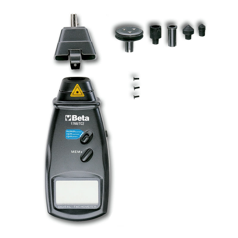 Beta combination contact/non-contact digital tachometer - 1760/TC2