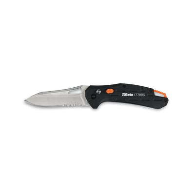 Beta Foldaway Knife With Serrated Blade - 1778BS