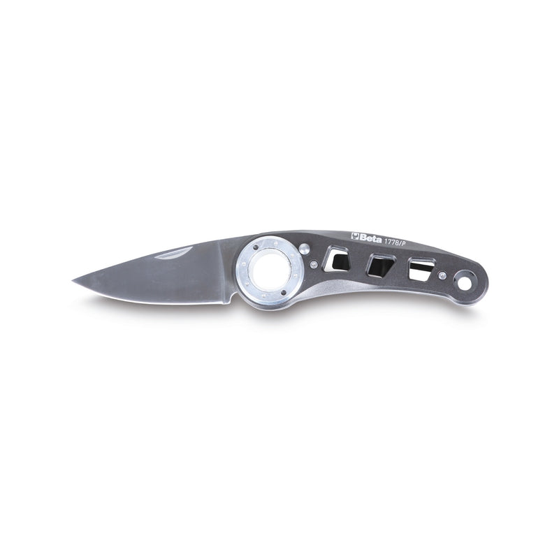 Beta Foldaway Knife With Stainless Steel And Aluminium Blade And Handle - 1778P