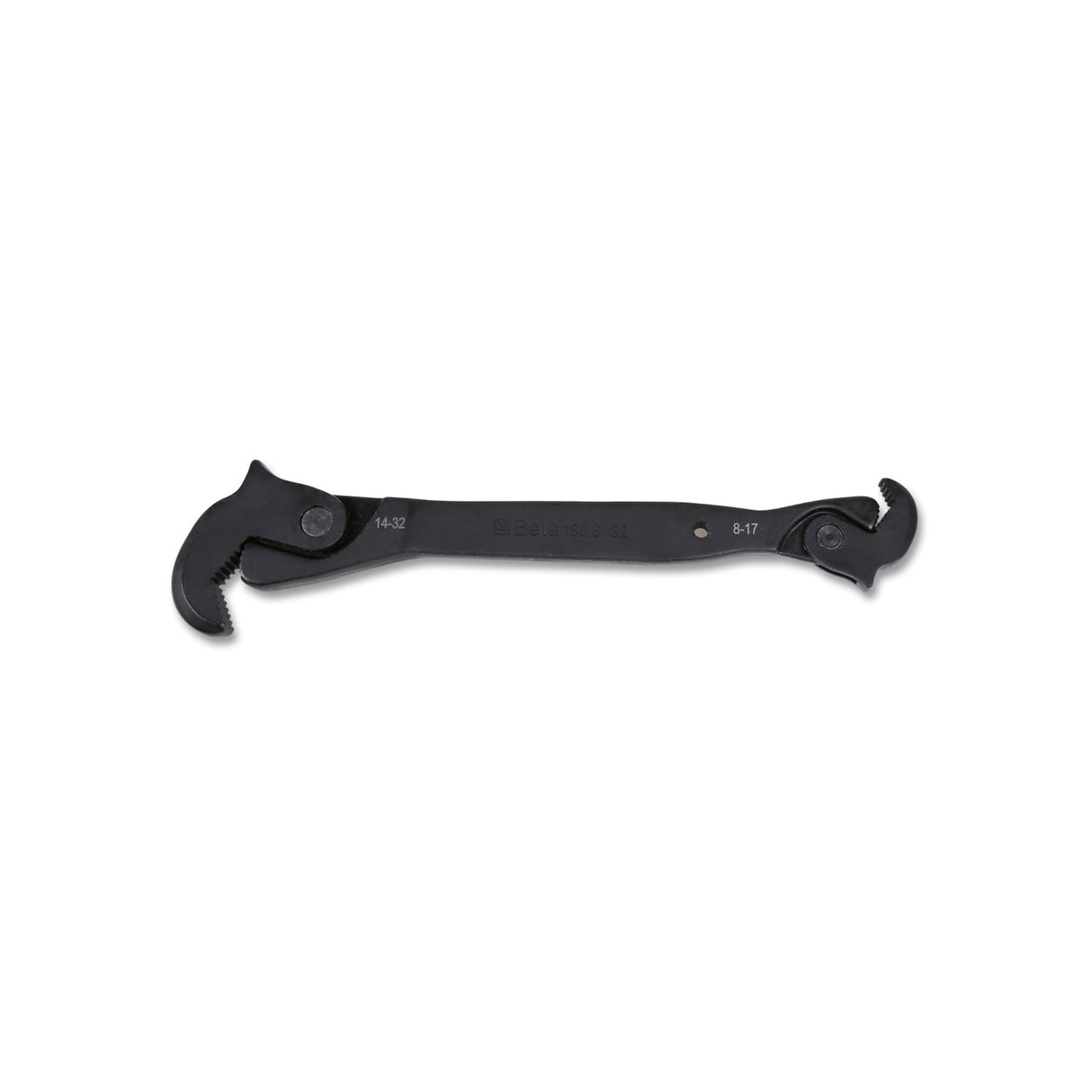 Beta Self-locking wrench with automatic take-up device for hexagons, 8 to 32 mm - 186 8-32