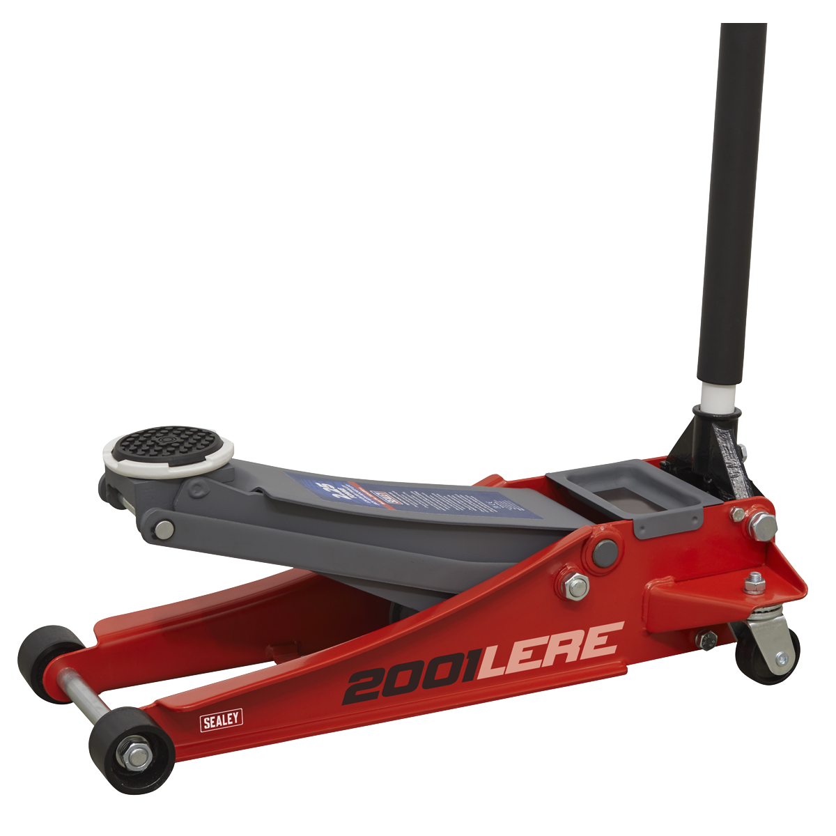 Sealey 2001LERECOMBO Trolley Jack & Cordless Impact Wrench Combo - Red - additional view 2