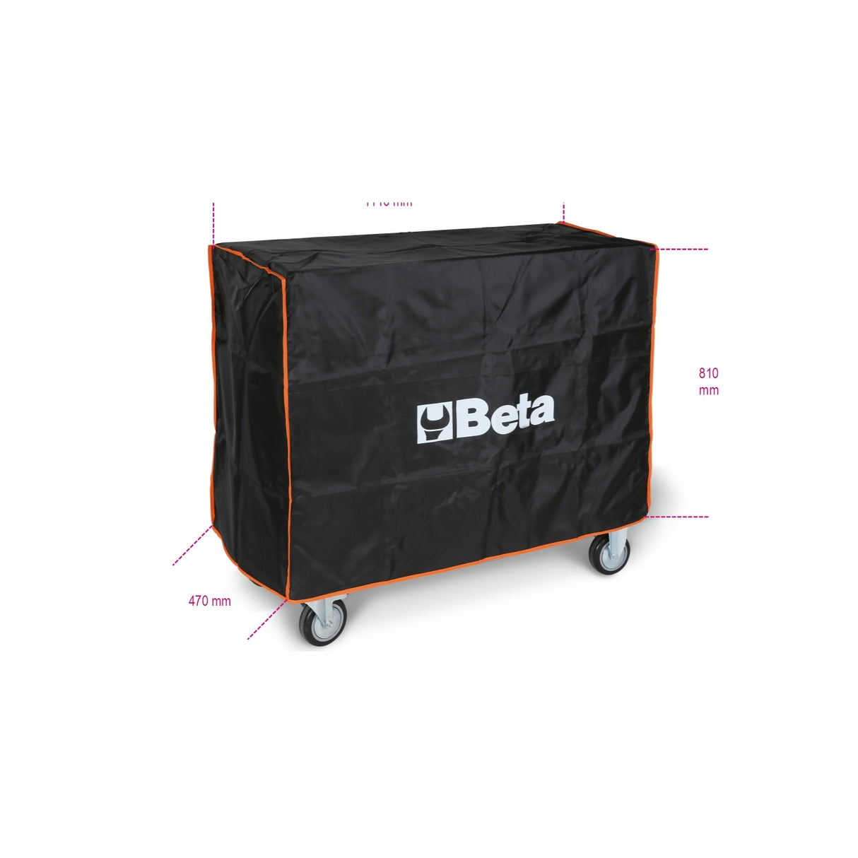 Beta Nylon Cover For Mobile Roller Cabs C24S - 2400-COVER RSC24
