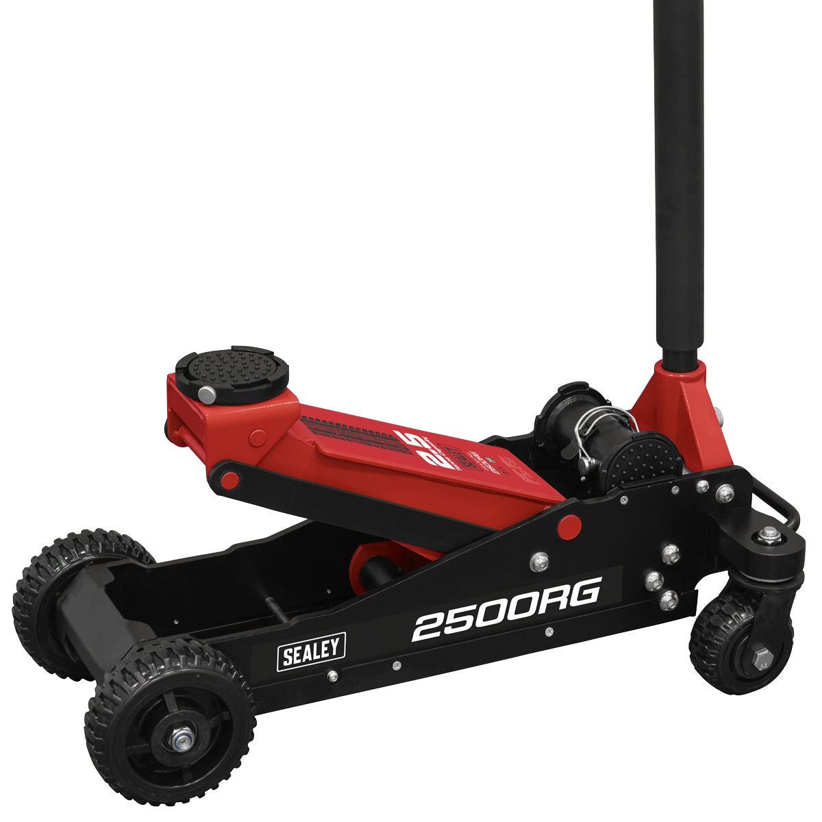 Sealey 2500RG Big Wheel Hybrid Trolley Jack for Off-Road Vehicles, SUVs, Vans & 4x4s with Super Rocket - additional view 4