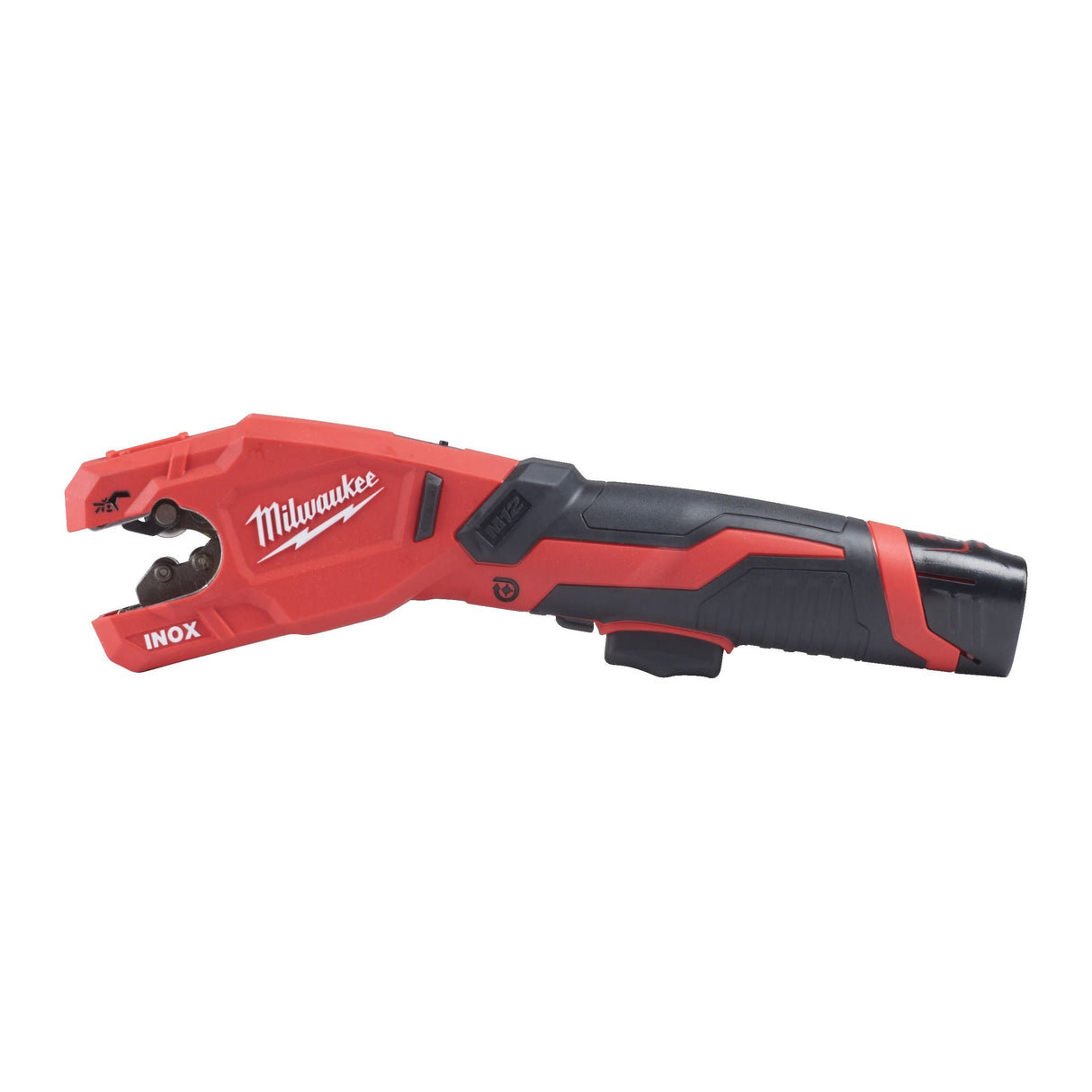 Milwaukee M12PCSS-202C Raptor™ Pipe Cutter - 2 x 2Ah Batteries, Charger & Case