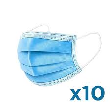 3 ply Civil Mask 10 Pack - 3PLYCIVIL - Trade Counter Direct - Trade Counter Direct