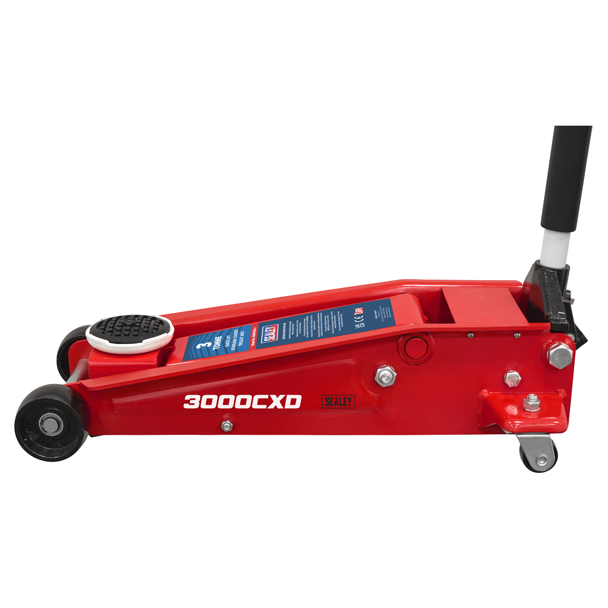Sealey 3000CXD Quick Lift Standard Chassis Trolley Jack 3 Tonne - additional view 12