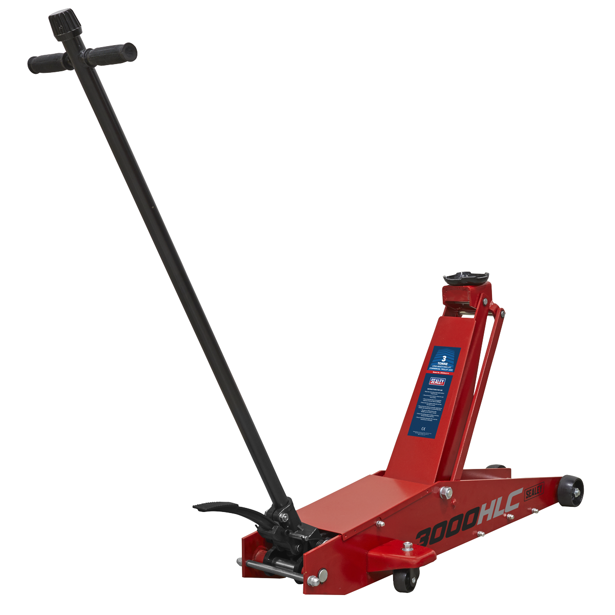Sealey 3000HLC Premier Long Reach High Lift Trolley Jack 3 Tonne - additional view 10