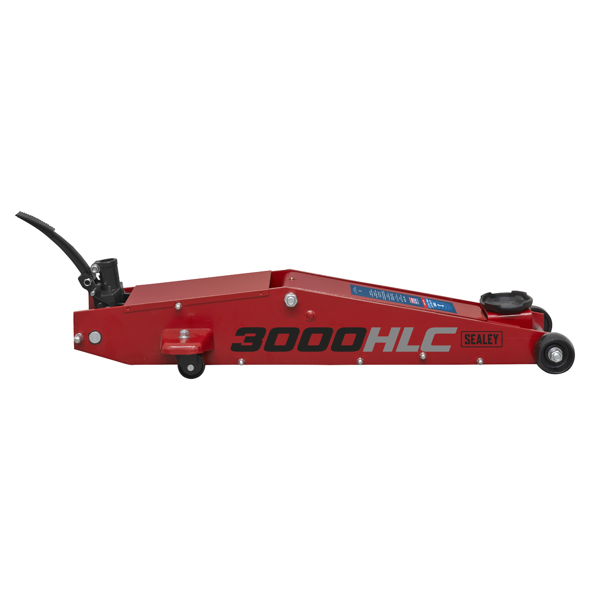 Sealey 3000HLC Premier Long Reach High Lift Trolley Jack 3 Tonne - additional view 2