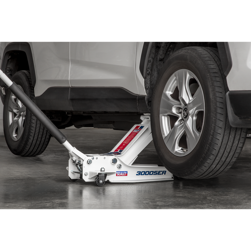 Sealey 3000SER Low Profile Trolley Jack with Rocket Lift 3 Tonne - additional view 11