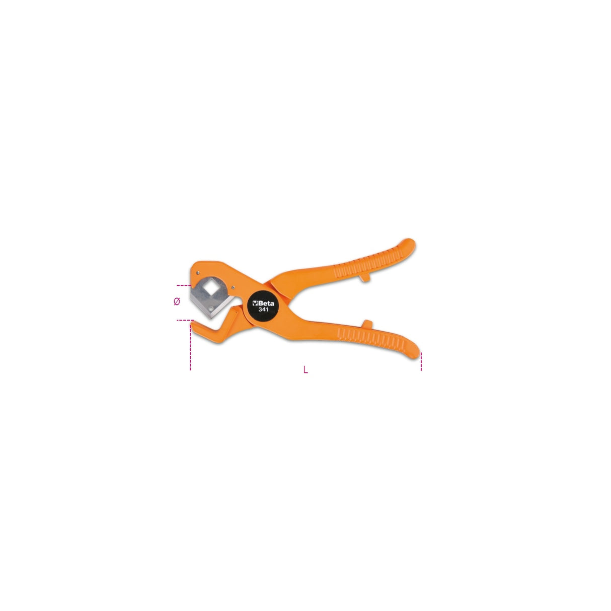 Beta Plastic Pipe Cutting Pliers 0-25 Mm - 341