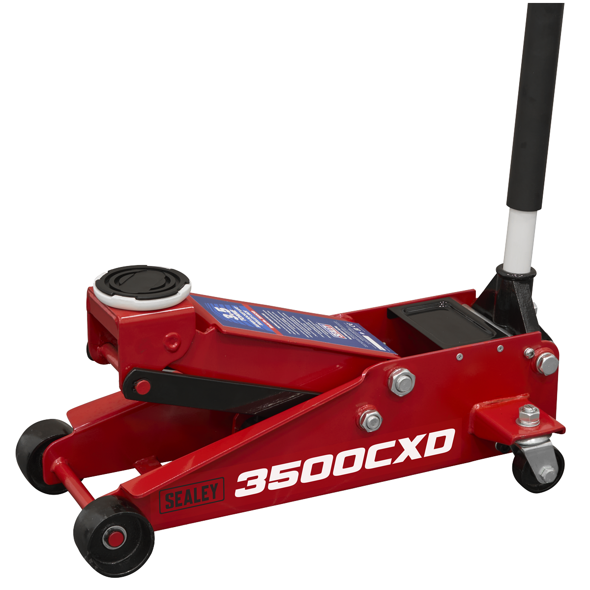 Sealey 3500CXD Trolley Jack with Super Rocket Lift 3.5 Tonne - additional view 4