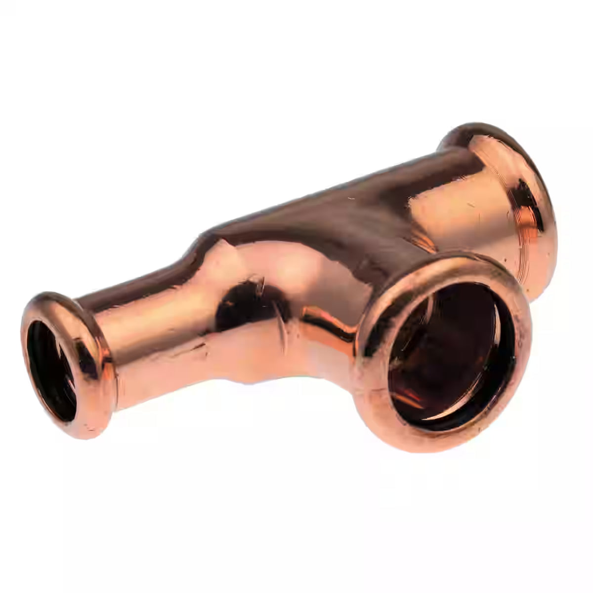 Pegler 38510 XPress Copper 22x15x22mm Tee (M-Press) Pack of 1 - S26/7130