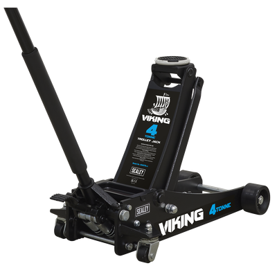 Sealey 4040TB Viking Low Profile Professional Trolley Jack with Rocket Lift 4 Tonne