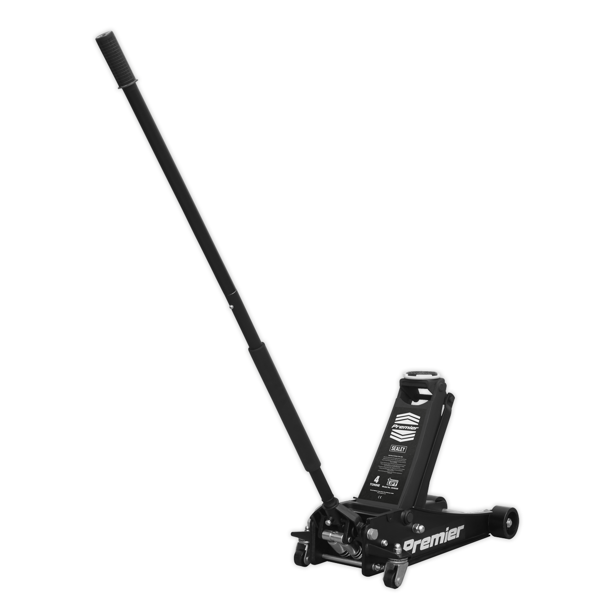 Sealey 4040AB Trolley Jack 4tonne Rocket Lift Black