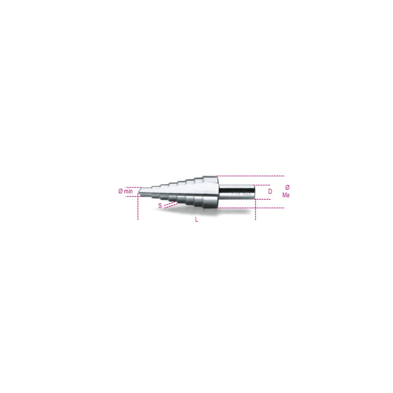 Beta Hss Stepped Drill Bit 4–20 Mm - 425 - 425/3