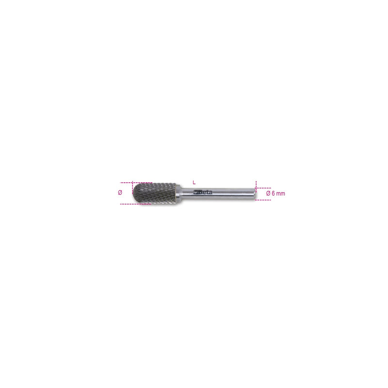 Beta Hard Metal Rotary File Conical Cross Cut 6 X 50 Mm - 426MD/CT - 426MD/CT6