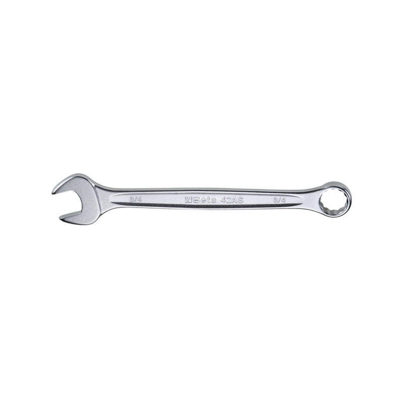Beta Combination Wrench 1/4 Inch Open And Offset Ring Ends - 42AS - 42AS 1/4