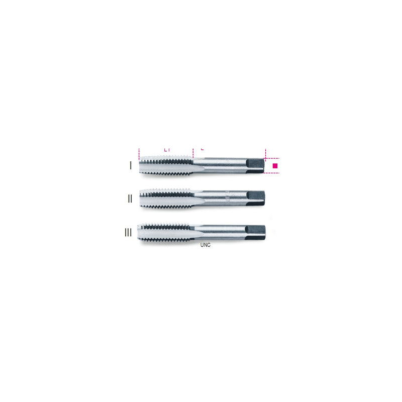 Beta Unc Hand Tap Set - 430ASC 1/4