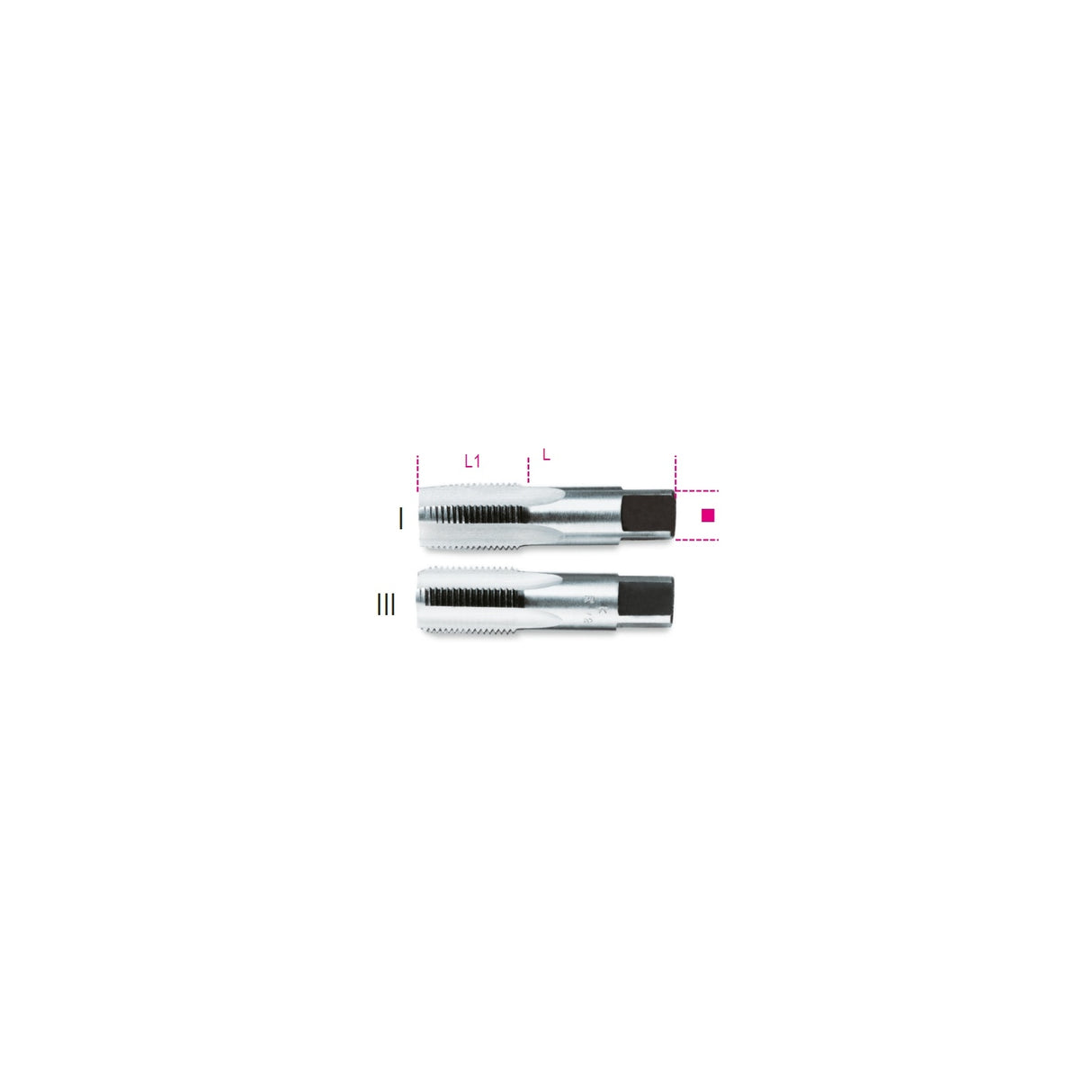 Beta Cylindrical Gas (Bsp) Hand Tap - 433ASG 1/8