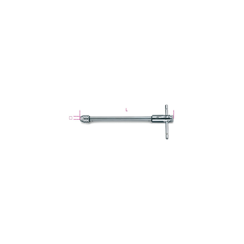 Beta Long Series Reversible Ratcheting Tap Wrench 2–5 Mm M3–M8 - 436L - 436L/1