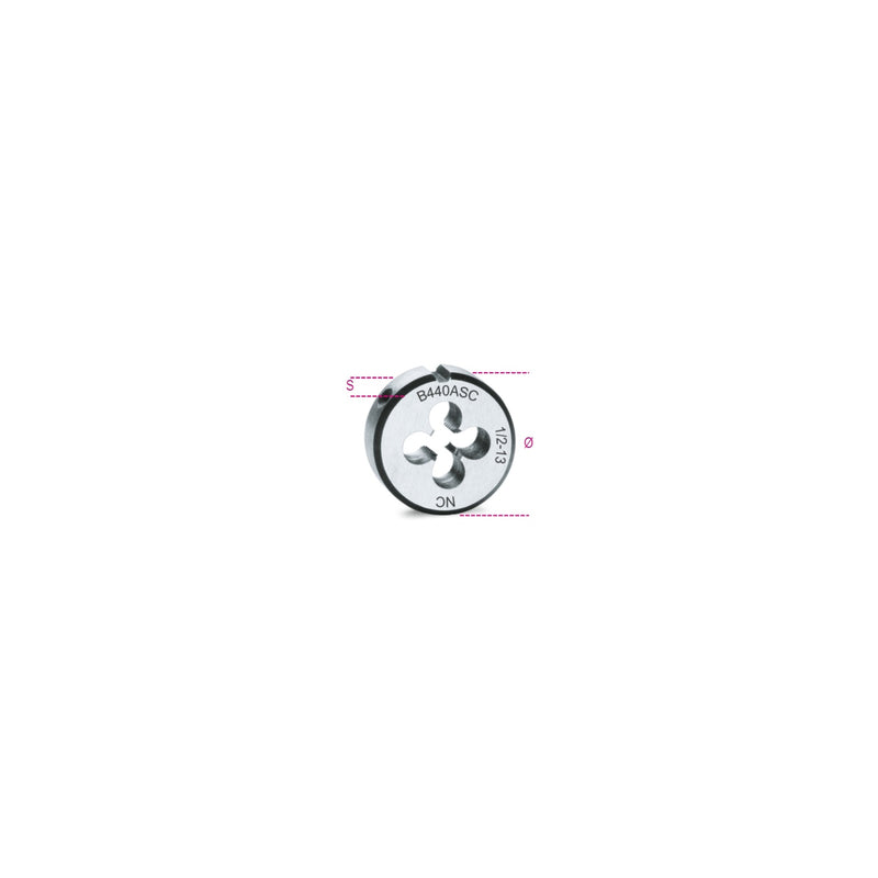 Beta Round Die Unc - 440ASC 1/4